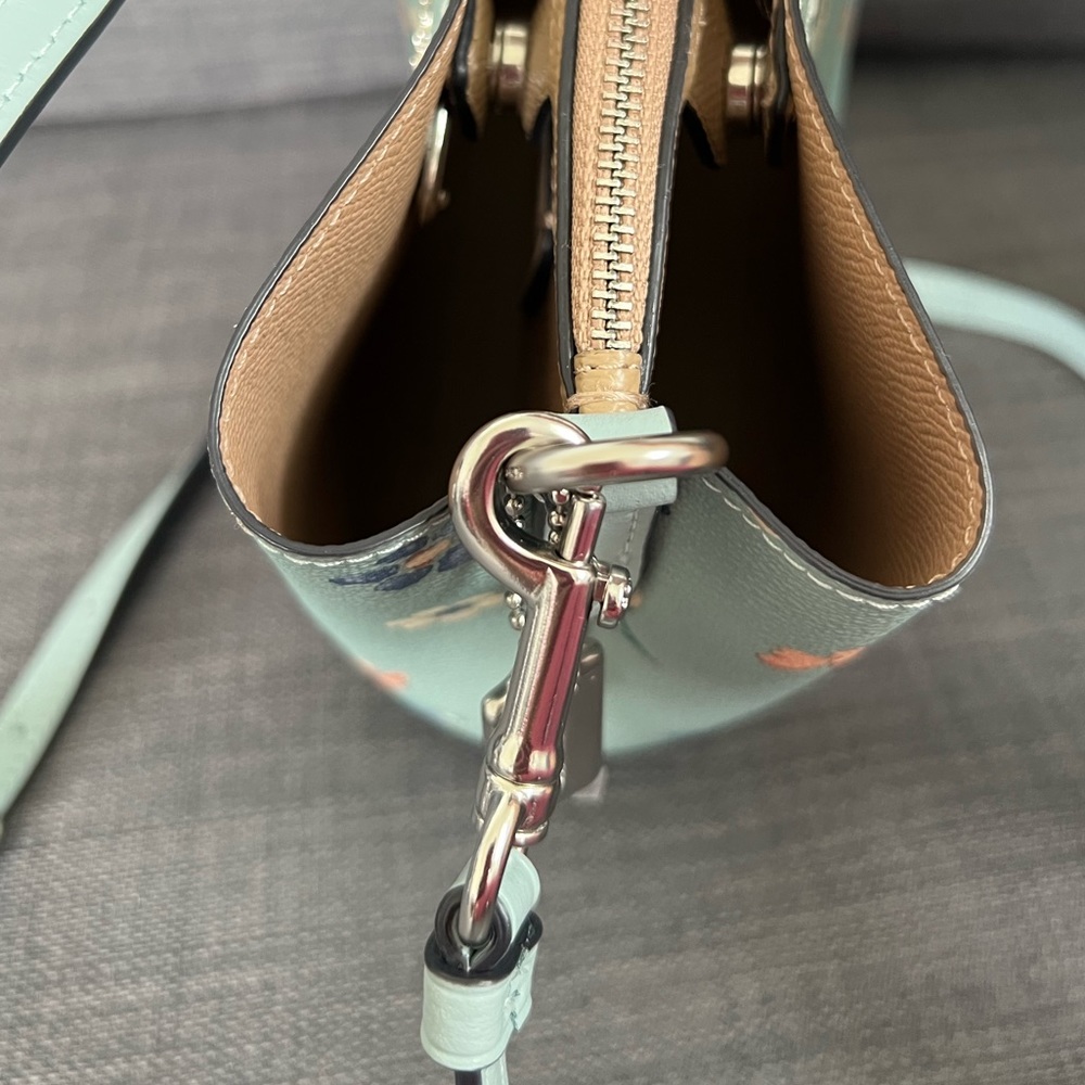 NWT COACH MYST FLORAL SMALL TWIN BUCKET CROSSBODY SHOULDER BAG - Picture 5 of 9